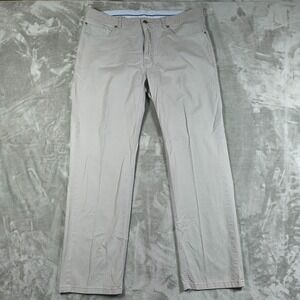 Peter Millar Pants Men 38x28.5 Five Pocket Chino Pima Cotton Stretch Golf Casual